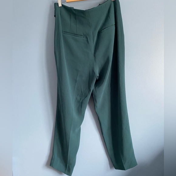 RW&CO. Green High-Waisted Trousers - Picture 4 of 4